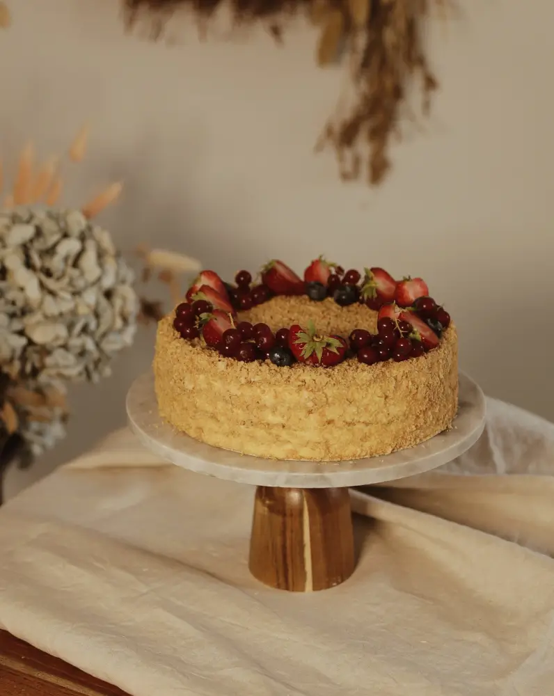 Napoleon cake from Lila Bakery