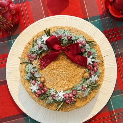 Honey Cake (Medovik) (Christmas edition)