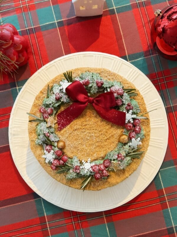 Honey Cake (Medovik) (Christmas edition)